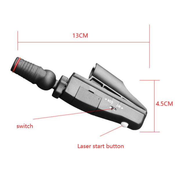 Laser golf sight